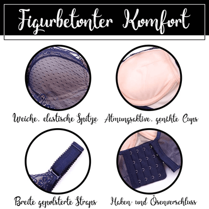 WieBlumen™ Spitzen-BH mit Push-Up-Effekt 
