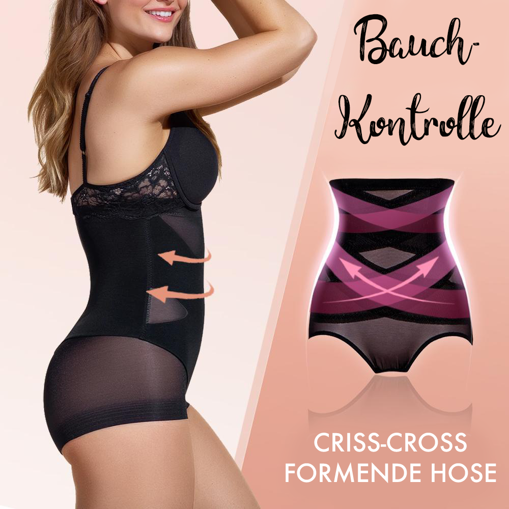 Figurformende Miederhose Push-Up Bauch Weg Effekt 