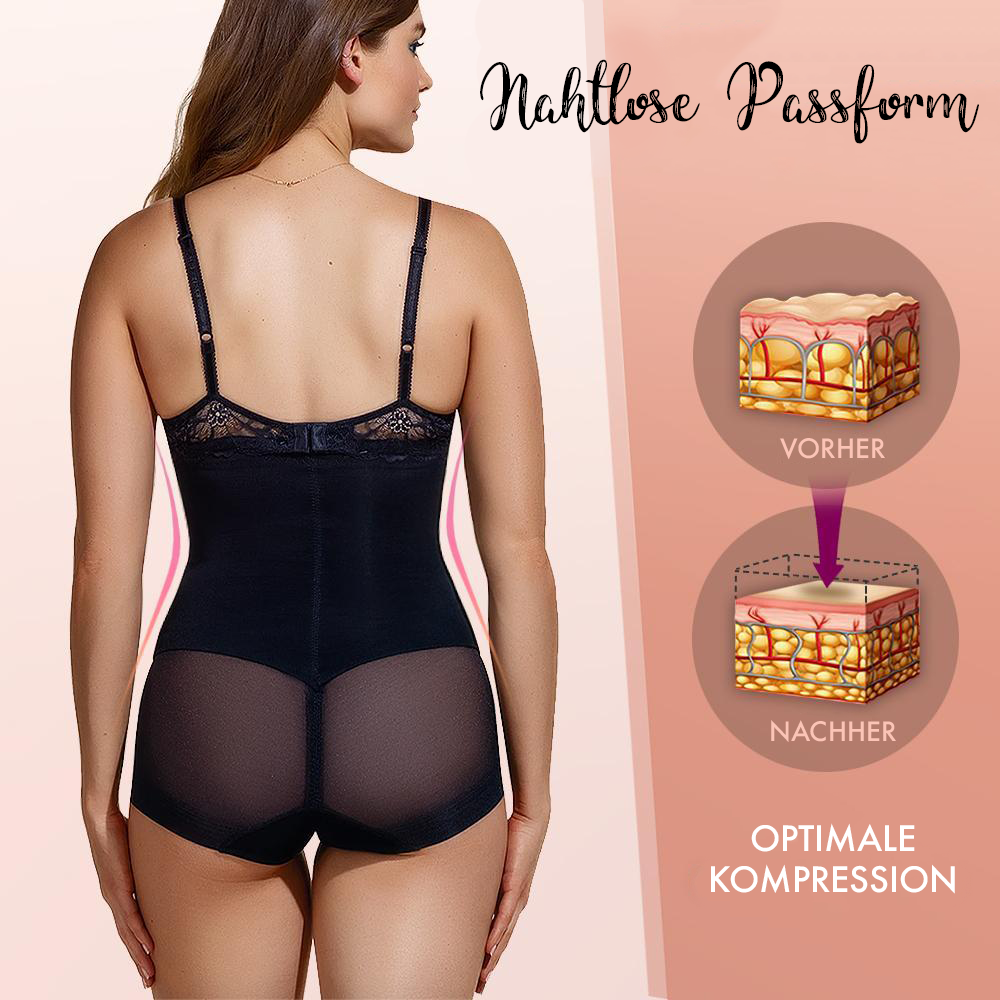 Figurformende Miederhose Push-Up Bauch Weg Effekt 