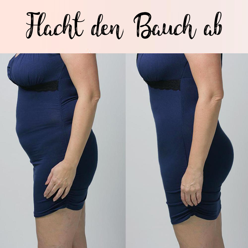 Figure-shaping bodice pants push-up tummy control effect 