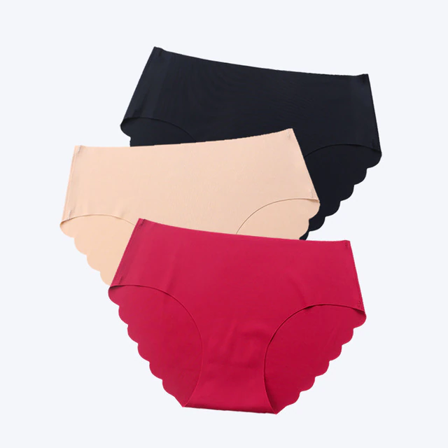 LikeFlowers Invisible Seamless Panties Set of 3 