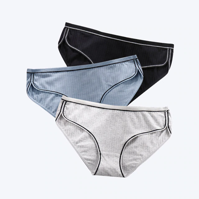 WieBlumen 3x Baumwoll-Slips 