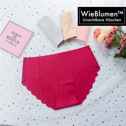 WieBlumen Unsichtbare Nahtlose Höschen 3er Set 
