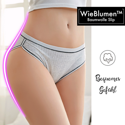 WieBlumen 3x Baumwoll-Slips 