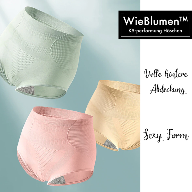 Wieblumen™ 3 piezas bragas moldeadoras de cuerpo 