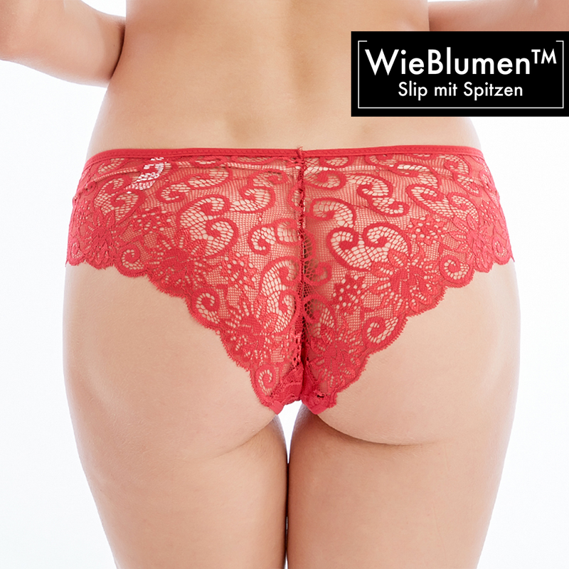 Like floral briefs with seductive lace 