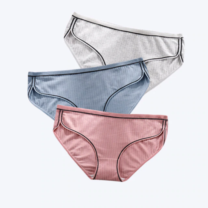 WieBlumen 3x Baumwoll-Slips 