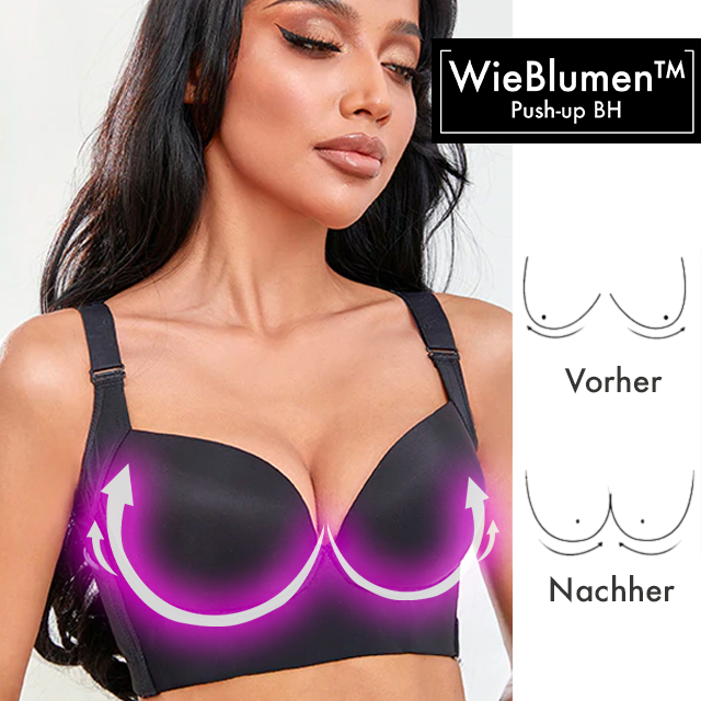 WieBlumen™ push-up bra with shapper effect 