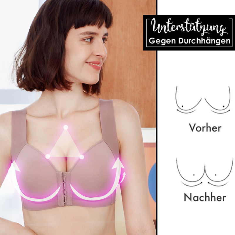 WieBlumen ™ Vorderverschluss Push-Up BH