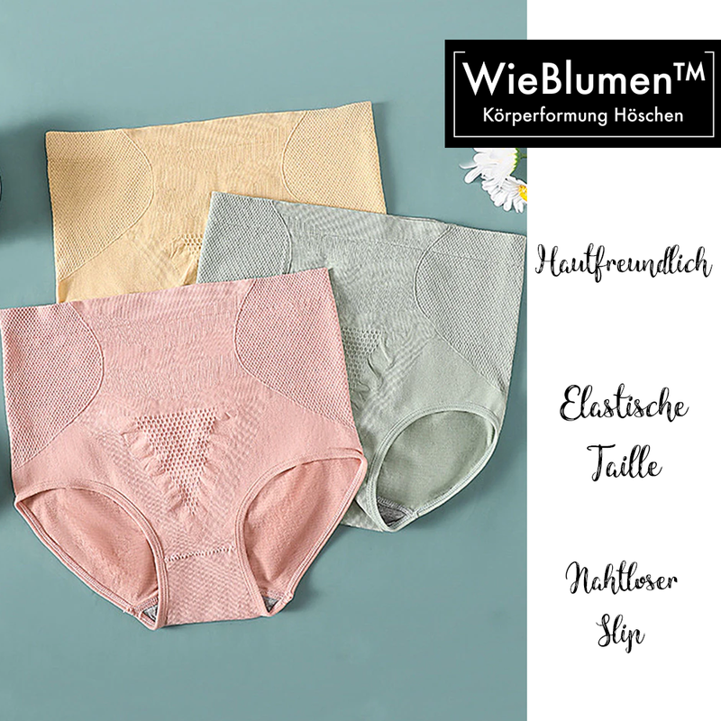 Wieblumen™ 3 piezas bragas moldeadoras de cuerpo 