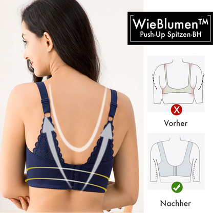 Vollschalen Spitze Push-Up BH mit Bügel 