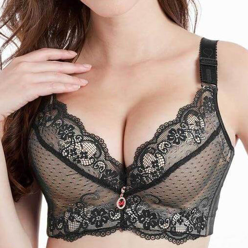 WiB push-up bra with lace 