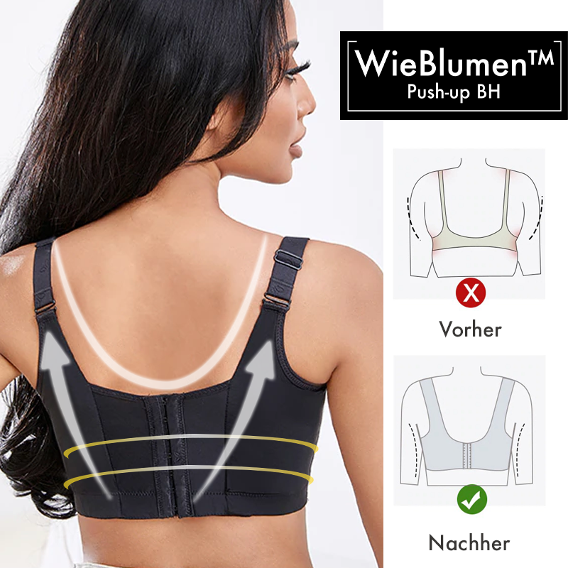 WieBlumen™ push-up bra with shapper effect 