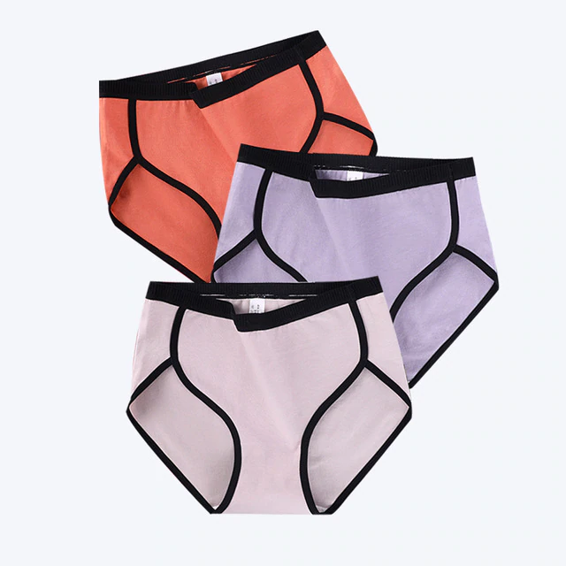 WieBlumen women's briefs soft cotton pack of 3 